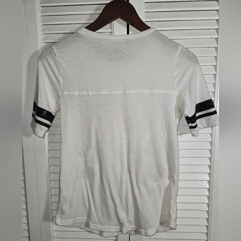 Justice Super Cool Ice Cream Graphic Shirt Sleeve Jersey Tee Sz 12
